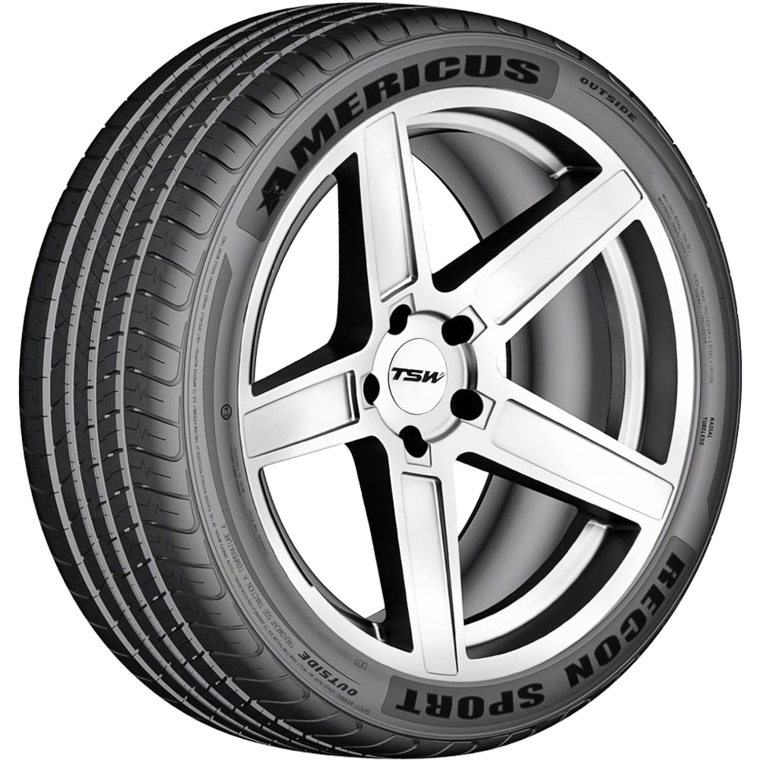 Americus Recon Sport 225/40R18 ZR 92W XL All Weather Tire