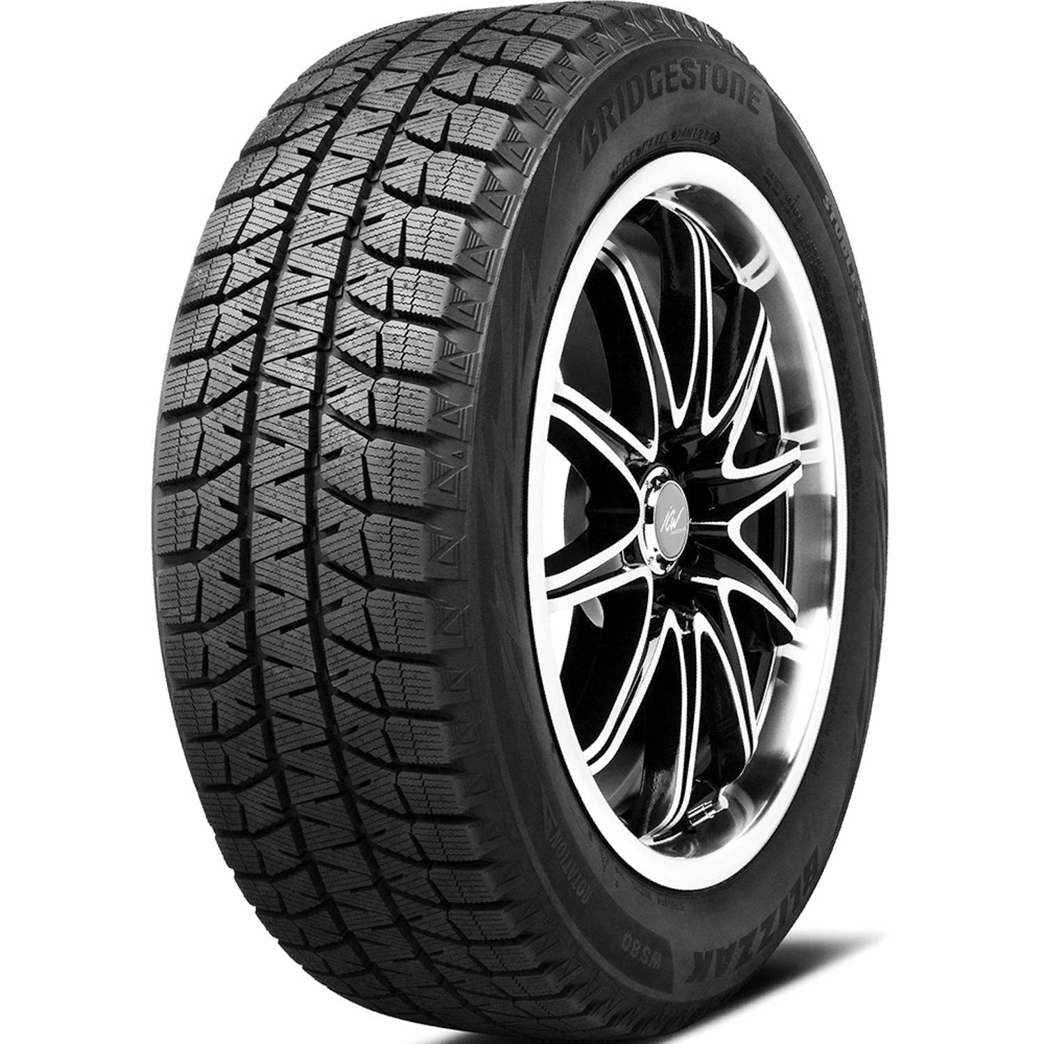Bridgestone Blizzak WS80 245/50R18 104H XL Winter Tire