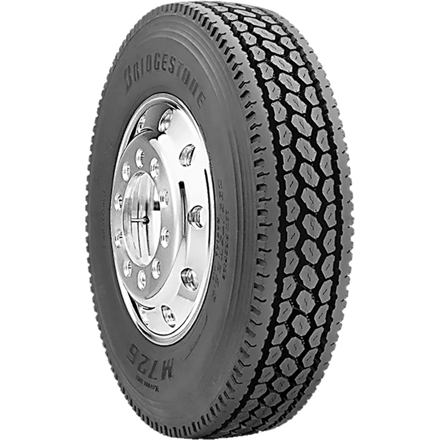 Bridgestone M726 255/70R22.5 140/137L H (16 Ply) AS A/S All Season Tire