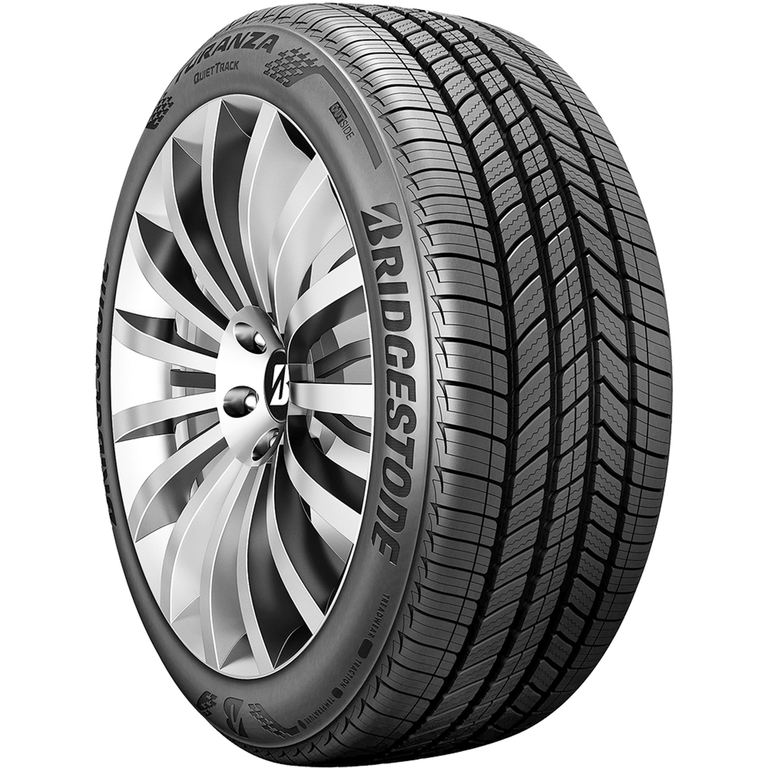 Bridgestone Turanza Quiettrack 225/40R18 92V XL AS A/S All Season Tire
