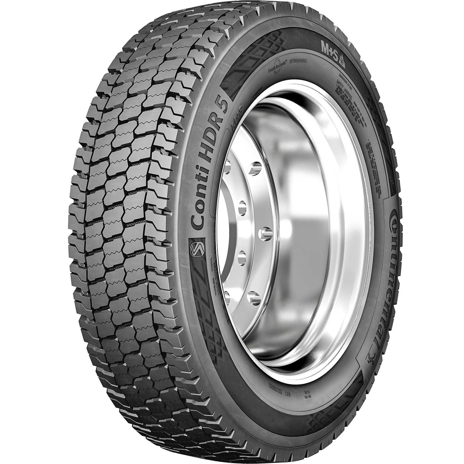 Continental Conti HDR 5 225/70R19.5 128/126N G (14 Ply) AS A/S All Season Tire