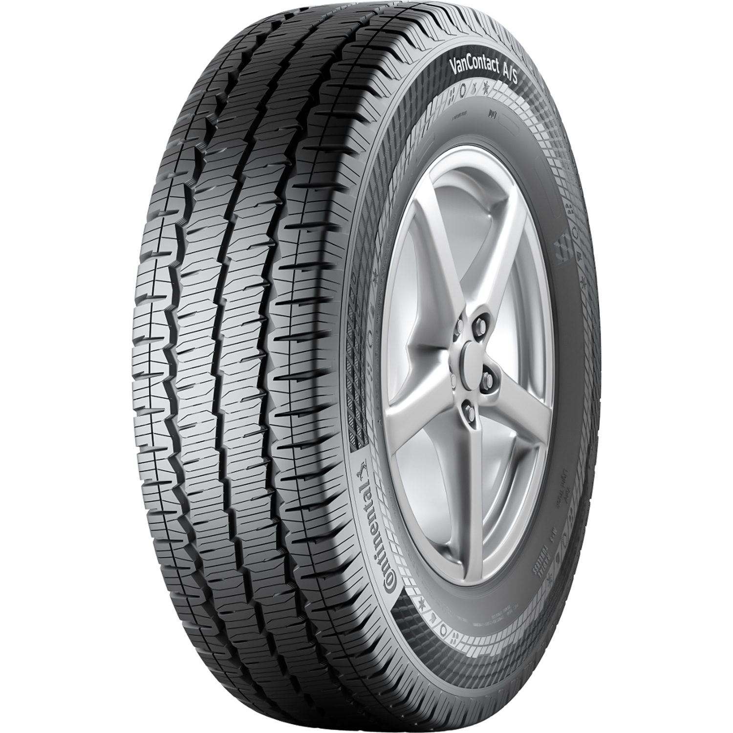 Continental VanContact A/S (MO-V) 235/60R16 100T AS All Season Tire