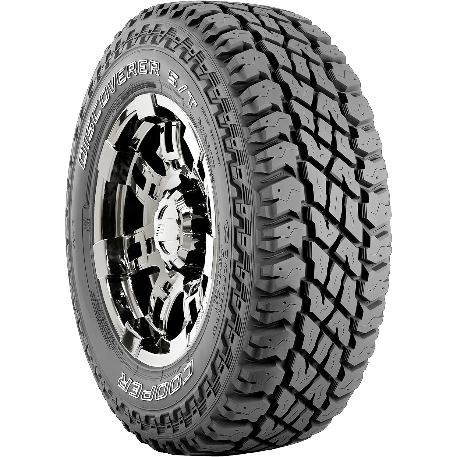 Cooper Discoverer S/T Maxx LT 265/70R17 121/118Q E (10 Ply) (OWL) MT M/T Mud Terrain Tire