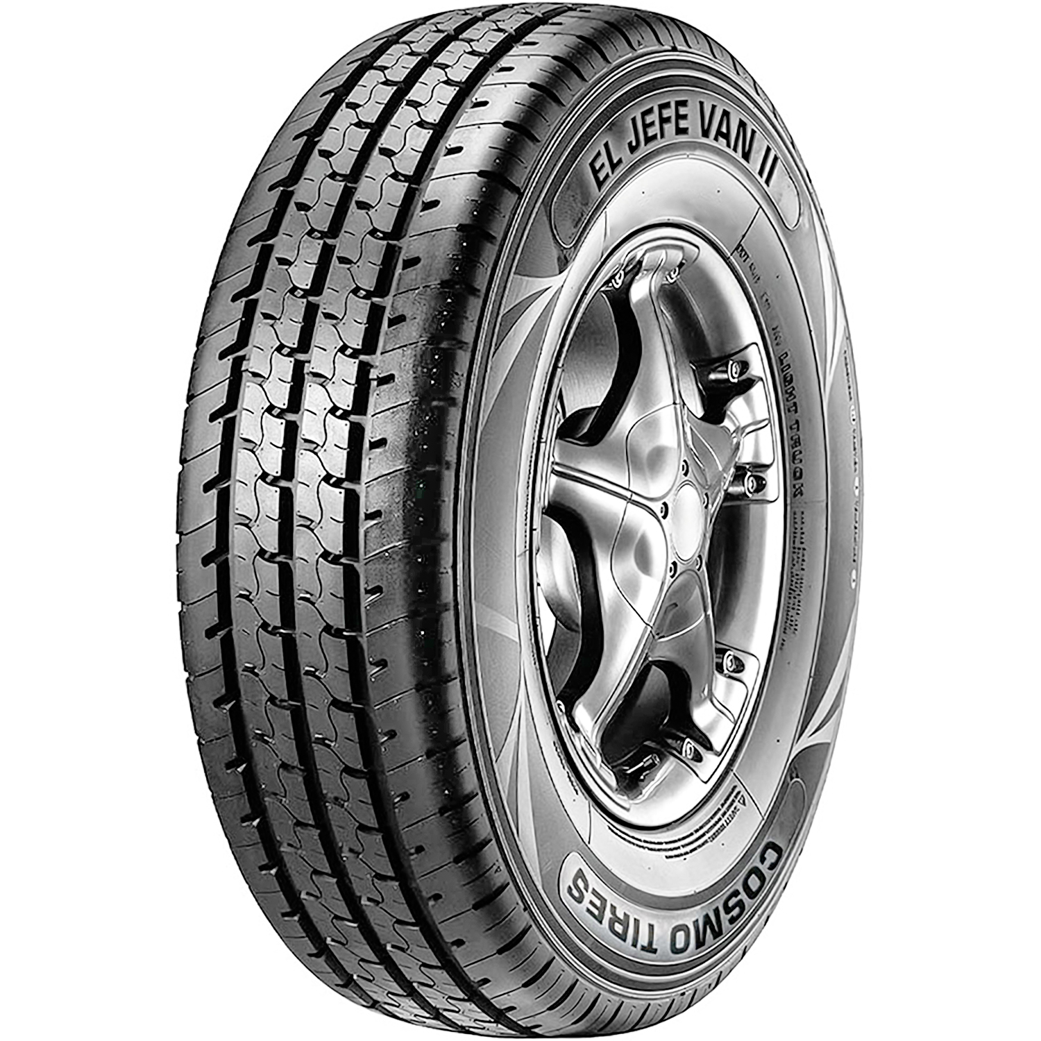 Cosmo El Jefe VAN II 165R13 94/92R D (8 Ply) AS A/S All Season Tire