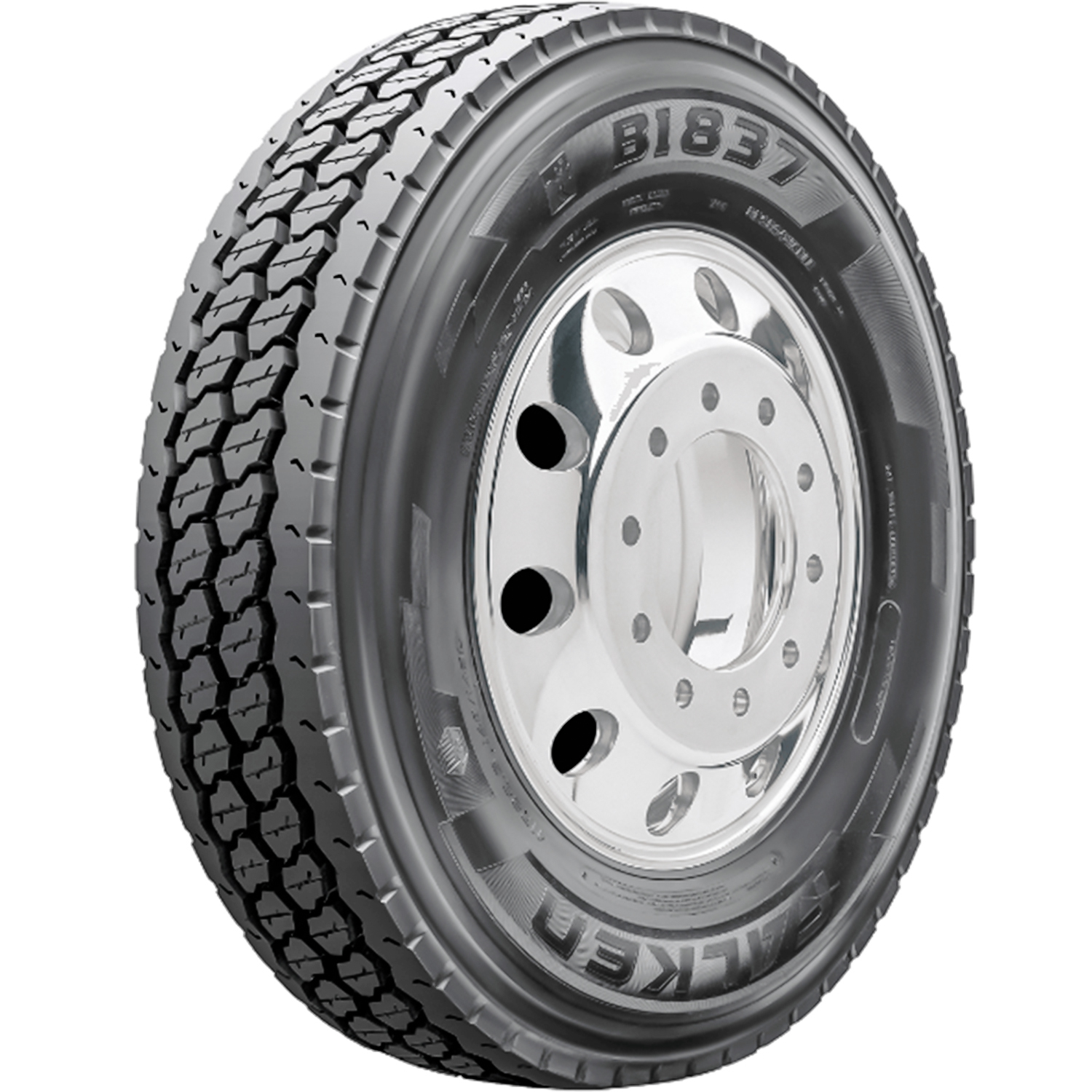 Falken BI837 255/70R22.5 140/137L H (16 Ply) AS A/S All Season Tire
