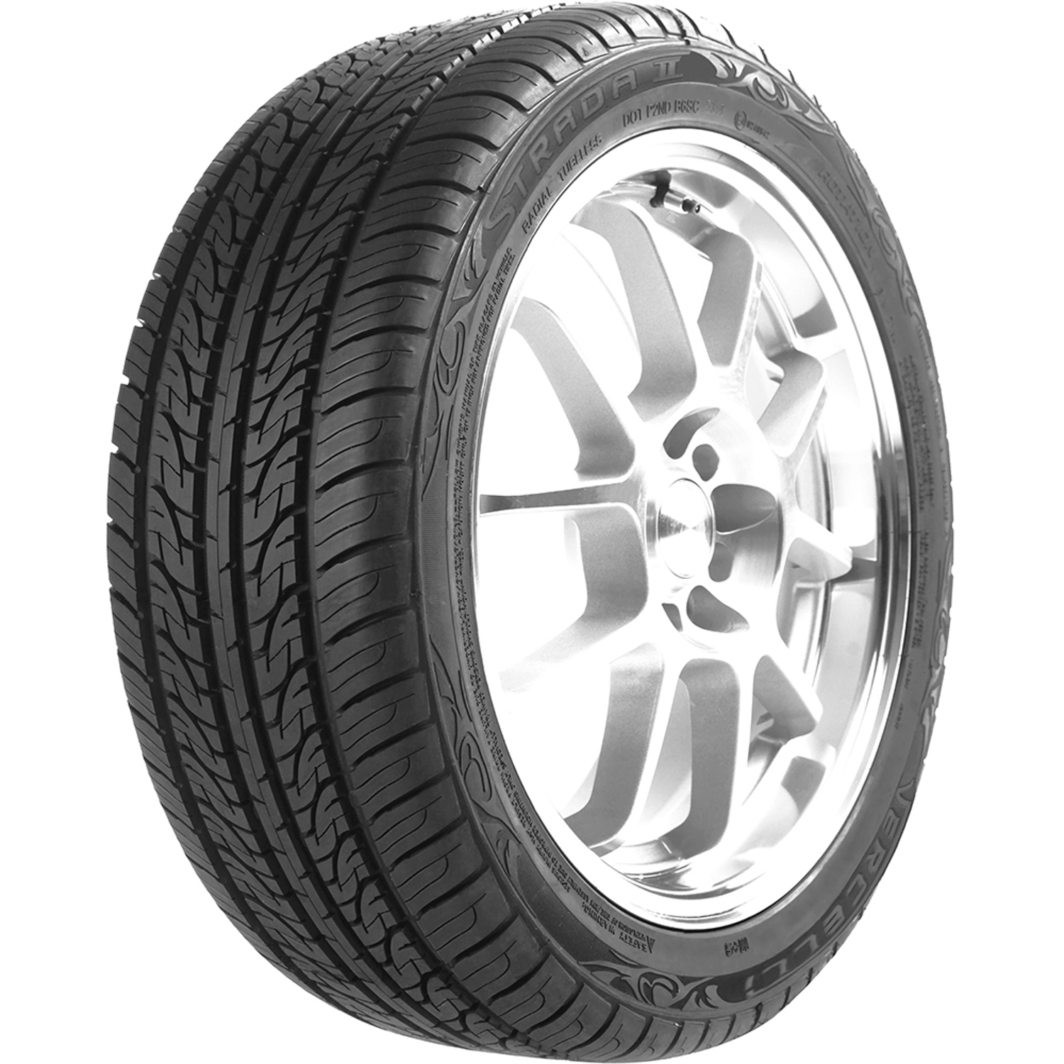 Vercelli Strada II 255/40R18 ZR 99W XL AS A/S All Season Tire