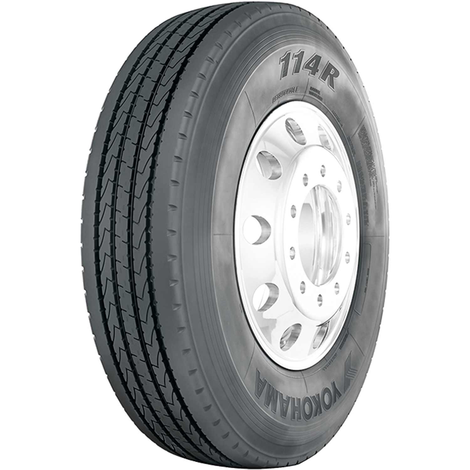 Yokohama 114R 255/70R22.5 139/136L H (16 Ply) AS A/S All Season Tire