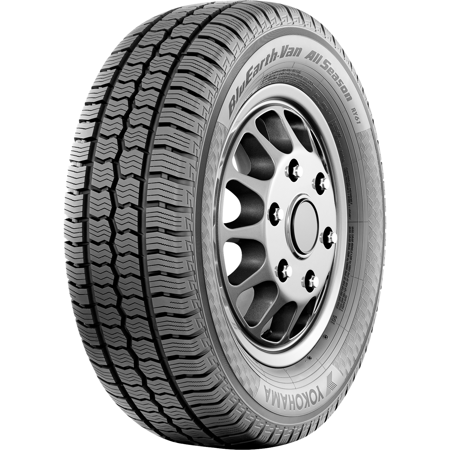 Yokohama BluEarth-Van All Season 195/70R15 104/102T D (8 Ply) AS A/S Tire