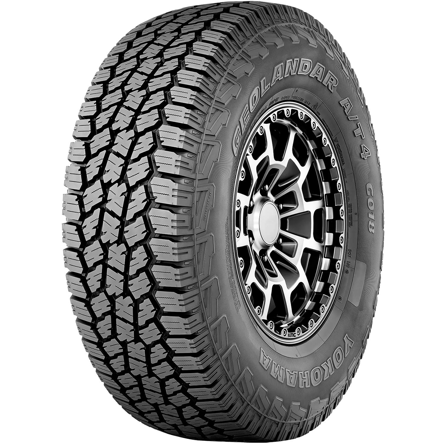 Yokohama Geolandar A/T4 G018 LT 295/70R18 129/126S E (10 Ply) AT A/T All Terrain Tire