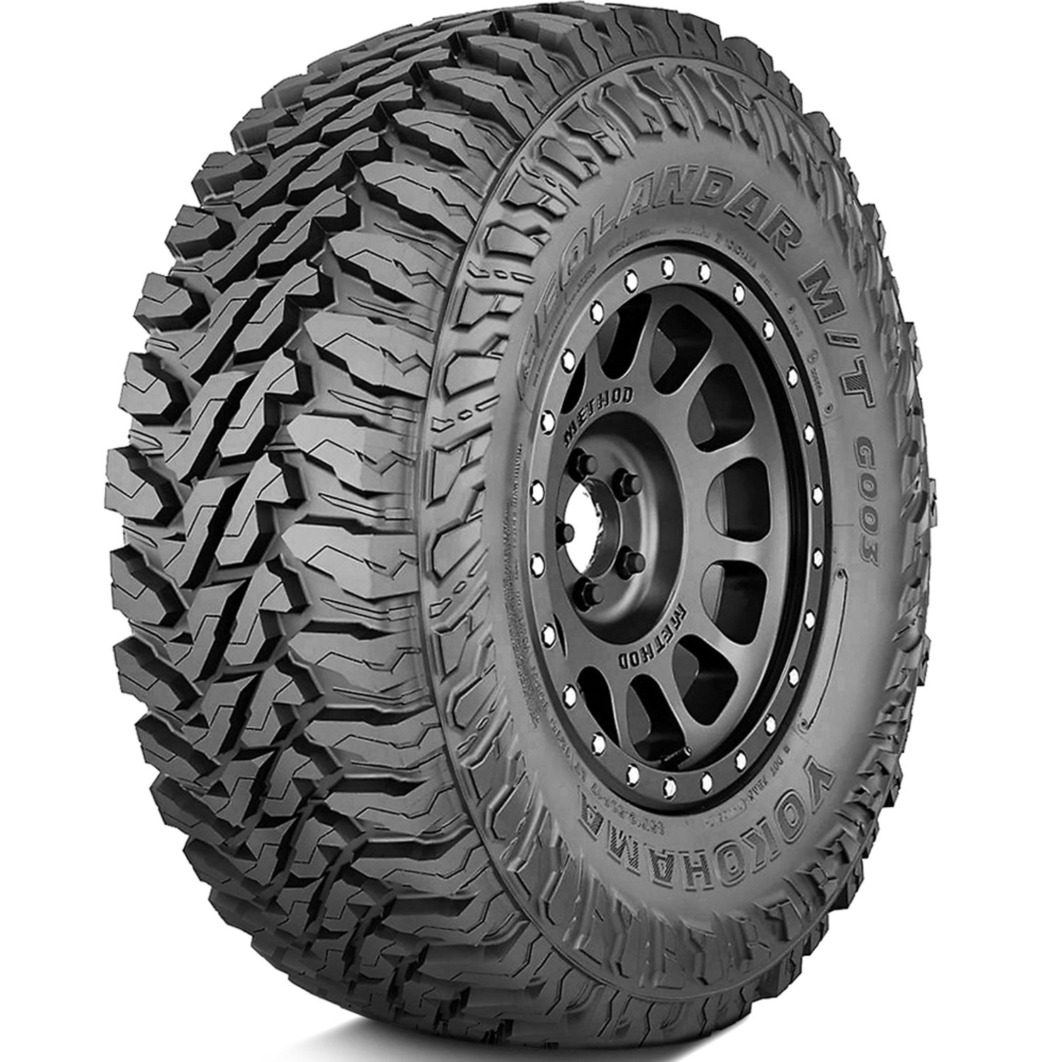 Yokohama Geolandar M/T G003 LT 33X12.50R20 114Q E (10 Ply) MT Mud Terrain Tire