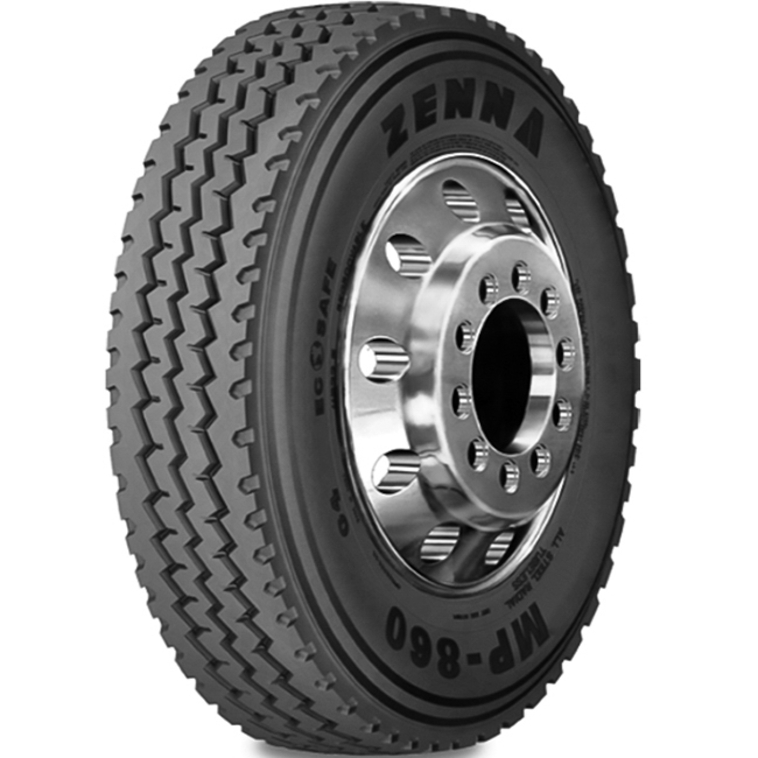 Zenna MP-860 255/70R22.5 140/137N H (16 Ply) AS A/S All Season Tire