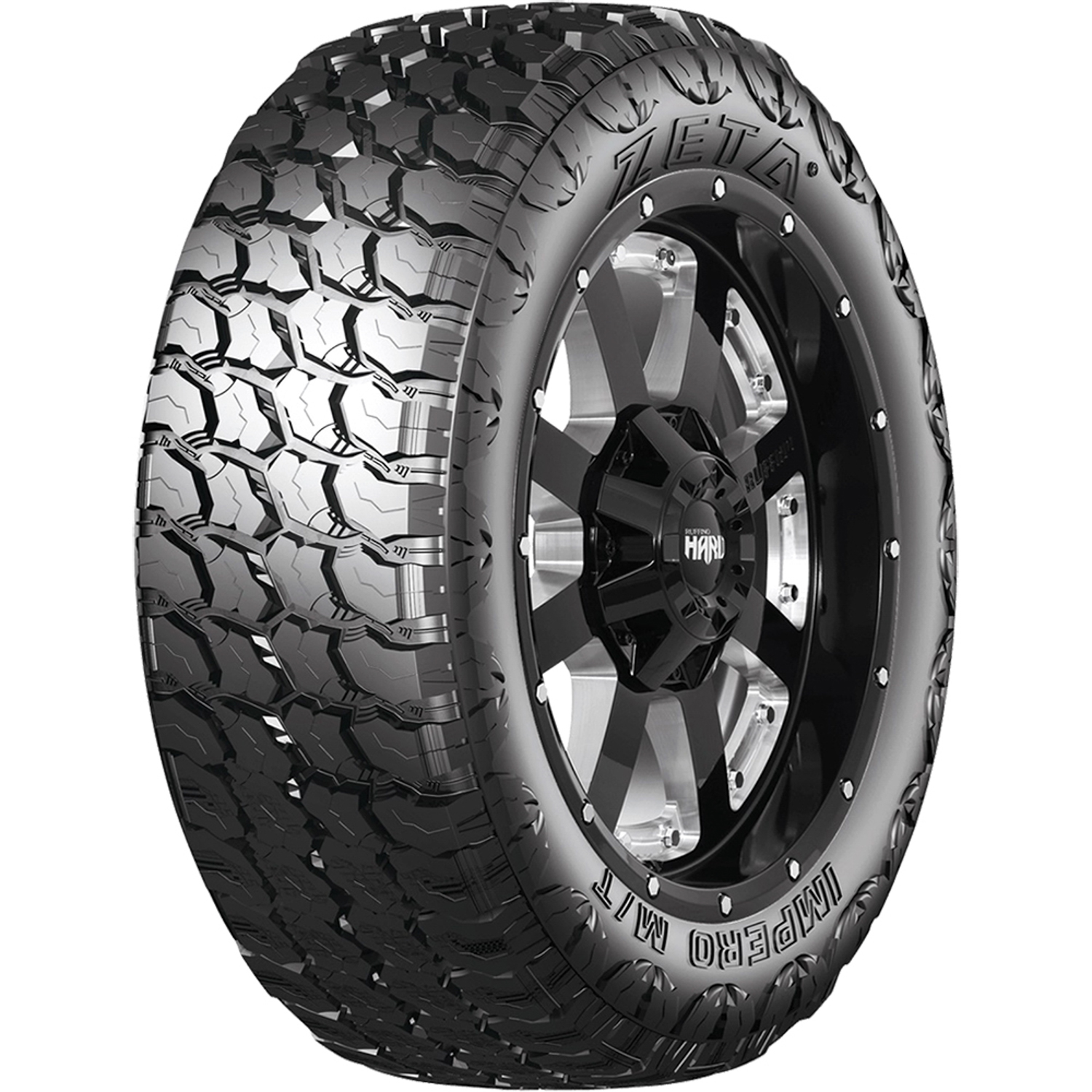 Zeta Impero M/T LT 33X12.50R15 108Q C (6 Ply) MT Mud Terrain Tire